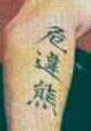 Chinese tatoo; Actual size=240 pixels wide
